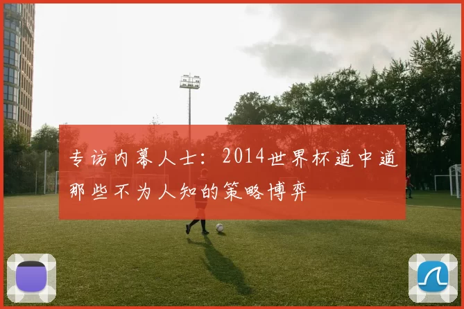 专访内幕人士:2014世界杯道中道那些不为人知的策略博弈